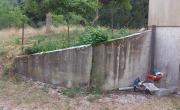 Réfection d'un mur de soutènement de descente de garage à Montceaux-Lès-Vaudes
