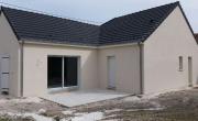 Construction d'un pavillon en briques de 125 m2 à Villette-sur-Aube.
