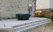 Terrasse en béton armé à TROYES.